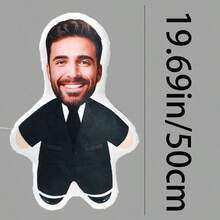 Gối in ảnh theo yêu cầu, gối may vest, thích hợp cho tiệc sinh nhật, Ngày của Cha, Ngày của Mẹ, Halloween, Giáng sinh, Đêm Giáng sinh, Ngày lễ tình nhân, sinh nhật, Ngày cá nhân, Ngày tưởng niệm chiến sĩ, Lễ Tạ ơn, Lễ Phục sinh, Ngày Cá tháng Tư, Lễ hội hóa trang, Ngày tựu trường, Ngày Quốc khánh, v.v. - bộ vest đen - Xem 5