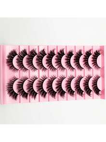 Irresistible! 8D Angel Wing Lashes Create Natural Mango Eyes, Perfect 0.63 Inch Length - View 6