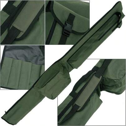 NGT Rod Holdall 3 + 3 Made Up Rods And Reel Padded Tackle Fishing Carp Bag