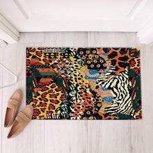 1pc Leopard Print Rug, Red Lips Rug, Pop Art Rug, Bold Statement Area Rug, Funky Living Room Decor, Animal Print Rug, Glamorous Home Rug, 84*60inch,Perfect Choice For Christmas ,Stylish And High-Quality Rugs, Perfect For Christmas Decorations And GiftsHome Decor, The Best Choice For Gothic-Style Birthday Gifts - Nhiều màu - Xem 9