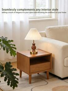 1 pieza Lámpara de mesa decorativa con textura de madera, adecuada para sala de estar, estudio, habitación de hotel, campamento al aire libre, regalo de Eid, dormitorio, lectura, estudiante, niños, decoración, luz nocturna para embarazadas, luz con sensor, lámpara de rincón de oración, estilo italiano, minimalista, estilo chino, estilo francés, estilo árabe moderno, diseño islámico minimalista, estilo mixto Oasis - Multicolor - Ver 2