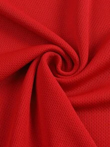 Disney Minnie Mouse Girls' Short-Sleeve T-Shirt & Shorts Set, Breathable Summer Casual Outfit For Kids - 紅色-白色 - 查看 4