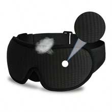 3D Sleep Mask, 100% Blackout Eye Mask, Smooth Sleep Mask, Sleep Aid Mask, Travel Sleep Mask - Multicolor - View 8