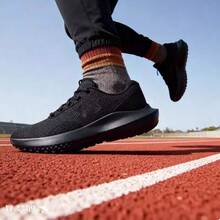 Under Armour Giày chạy bộ nam mới, chống trượt, nhẹ và thoải mái. - màu đen - Xem 8