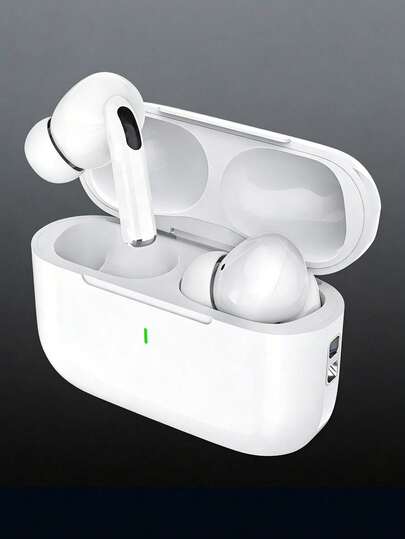 Auriculares inalámbricos Bluetooth TWS con micrófono integrado para llamadas claras, larga duración de la batería, diseño resistente al sudor, auriculares cómodos, adecuados para dispositivos iOS y Android, ideales para fitness, correr y uso diario