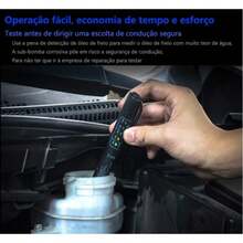 Caneta Teste De Fluido De Freio para Carro Moto - Teste De Qualidade De Óleo Universal - A - Visão 8