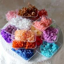 Hydrangea Dried Flower DIY Wreath, Suitable As Handmade Gift - Dried Hydrangea Petals - View 3