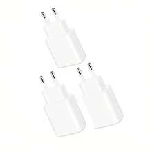 20W PD Fast Charging Wall Adapter, EU Plug Fast Charger Compatible With Iphone 17/16 Pro Max/16 Pro/16 Plus/16/15, S25/S24/S23/S22/S21 Ultra Plus, Series - EU C Type Plug(220-240V) - View 8