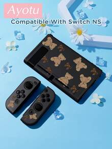 Bear & Butterfly Themed Switch Protective Case, Suitable For New Switch 2 (2025)/Switch NS/Switch OLED, Can Be Used On Docking Station Without Removing, Universal Gamepad Protective Cover, Switch Gaming Accessories, Anti-Fall And Scratch, Spring Romance/Back To School/Valentine's Day Gift - View 15