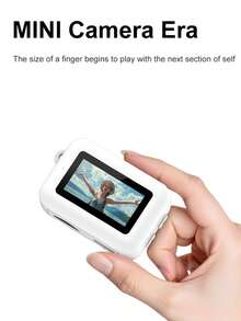 YAIUZGOO Camera thể thao, camera đeo ngón tay cái, camera đeo trên người, quay video 1080P cầm tay di động, lý tưởng cho đạp xe, hoạt động ngoài trời và ghi hình hàng ngày, pin 200mAh. - Xem 6