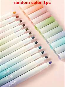 Bộ 12 bút dạ quang Morandi màu - Tông màu nhạt, thích hợp để ghi chú, vẽ, làm nhật ký thủ công, ghi chép trang nhã, bộ văn phòng phẩm vẽ tay, đồ dùng thủ công | Bút tông màu nhạt | Trải nghiệm viết mượt mà, màu sắc ngẫu nhiên, đồ dùng văn phòng, đồ dùng học tập, quà tặng cho phụ nữ, quà tặng cho gia đình, quà tặng cho bạn bè - Bút dạ quang nhiều màu - Xem 10