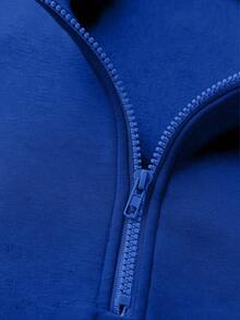 GRDR Men's Zip-Up Pullover Sweatshirt, Autumn/Winter - Blue - View 5