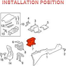 Portavasos Recubrimiento para HRV HR-V 2016-2018 Compatible 77230-T7W-A02ZA - A - Ver 7