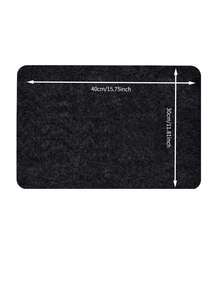 40厘米（长）x 30厘米（宽）可折叠大号厨房台面石质吸水垫，速干吸水硅藻土材质，适用于餐具、瓶子和杯子，白色，适合开斋节使用。 - 彩色 - 查看 10