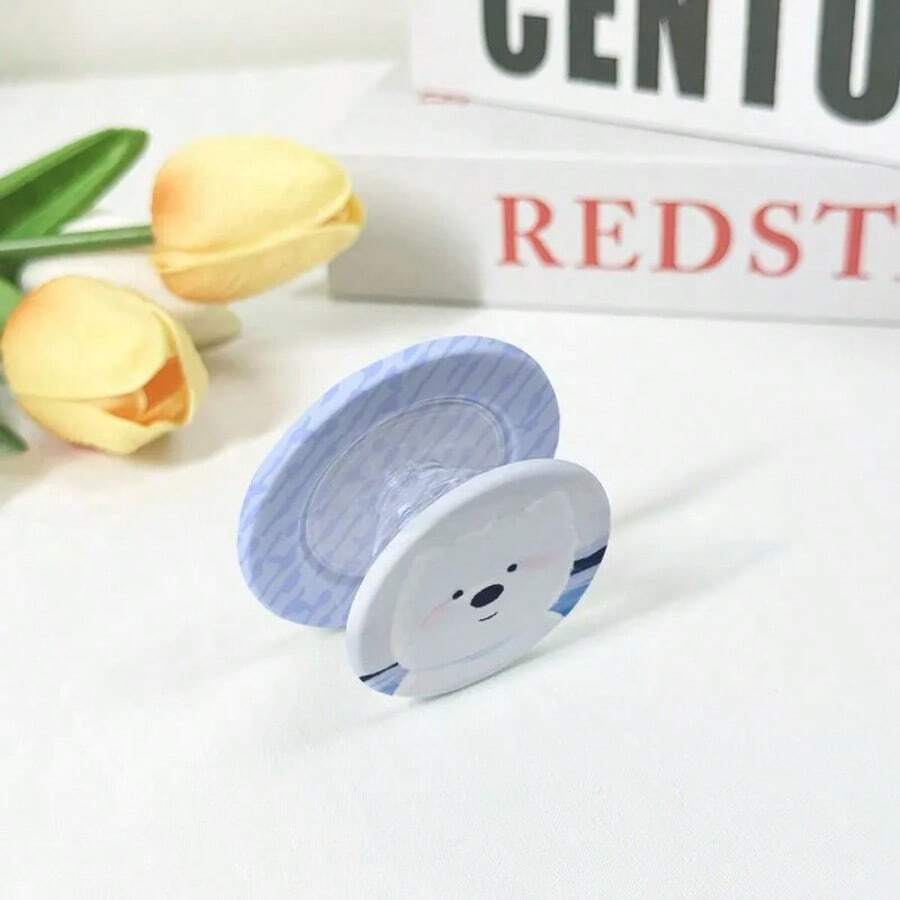 1個 Magsafe 磁吸手機支架 氣囊支架 強力磁吸支架 藍色海洋害羞狗;手機握把,相容 Magsafe 所有機型,磁吸車載支架,情人節禮物 - 彩色 - 查看 1