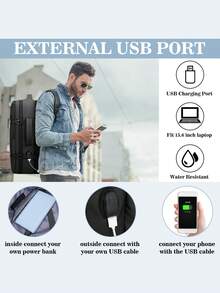 NEWHEY Fashionable Chest Bag, Unisex, Minimalist Small Bag, Cool Plaid Phone Pouch, Casual Street Mini Waist Bag, Sports Cycling Phone Pouch Coin Purse, Holiday Gift, Camping - Black - View 3