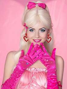 Heart-Shaped Earrings, Valentine's Day Earrings, Wedding Earrings, Lightweight Acrylic Earring Jewelry, Mother's Day Gifts - Multicolor - View 6