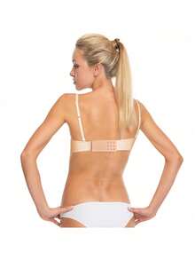 3件装弹性文胸肩带延长器，2/3/4钩，可调节舒适文胸延长带 - 多色 - 查看 5