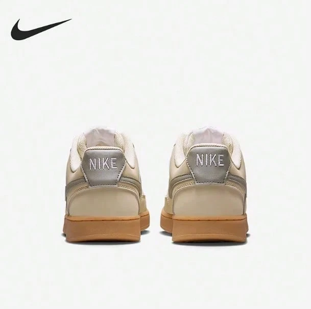 Nike Men's DUNK LOW RETRO Retro Skateboard Shoes, Sporty And Casual Sneakers - Apricot/grey - View 1