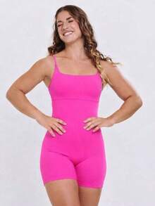 SW Jumpsuit Zero Transparency Sexy Casual Backless / Bare Back Vacation - BARB ROSA - Ver 2