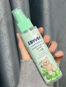 1瓶/100毫升衣物香氛喷雾（牛奶皂香型、茉莉葡萄香型、荔枝玫瑰香型、蓝色风铃香型），空气清新剂，高档衣物香氛，持久留香，适用于各种衣物、卫生间、卧室、衣柜、客厅和汽车空气清新剂 - 多款花香 - 查看 15