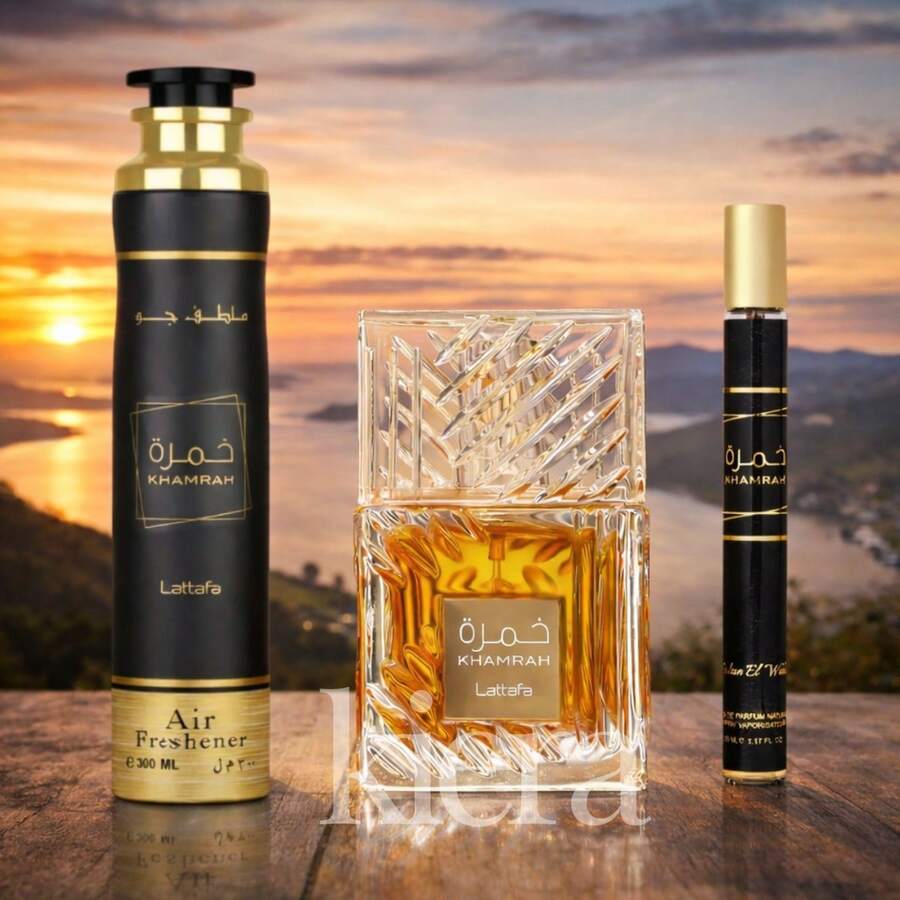 Lattafa Perfume - Set Khamrah 3pieces - View 1