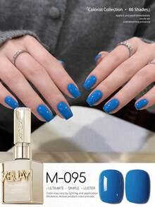 XEIJAYI 1pc 15ml Glossy Gel Nail Polish Soak Off LED Cured, Perfect For DIY Manicures & Salon Quality Home Use, Ideal Gift For Women - 彩色 - 查看 22