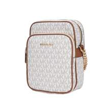 Michael Kors Jet Set Travel Printed Women's Single Shoulder Crossbody Bag 35F1GTVC2B VANILLA - 香草色印花35F1GTVC2B VANILLA - 查看 3