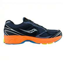 Saucony ProGrid Guide 7 Grey Orange Lime Men's Shoes Sneakers S70936-13 - Màu xám đen - Xem 2