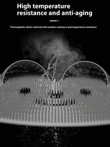 Multifunctional Silicone Bathroom Mat - Foot Scrubber Mat, Anti-Slip Massage Mat, Suitable For Shower, Anti-Slip Bathroom Mat, Shower Foot Scrubber Mat, Dead Skin Remover Mat, Rabbit Shaped Silicone Massage Foot Mat, RV Essential, Home Bathroom Essential, Rabbit Shaped Silicone Bathroom Mat - Multicolor - View 8