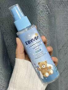 1瓶/100毫升衣物香氛喷雾（牛奶皂香型、茉莉葡萄香型、荔枝玫瑰香型、蓝色风铃香型），空气清新剂，高档衣物香氛，持久留香，适用于各种衣物、卫生间、卧室、衣柜、客厅和汽车空气清新剂 - 多款花香 - 查看 4