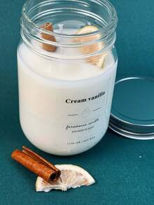 1个大号蜡烛罐，香氛蜡烛，装饰蜡烛，大豆蜡烛，送给闺蜜的礼物，送给她的礼物，冬季礼物，家居装饰蜡烛 - 彩色 - 查看 8