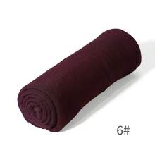 女士高品质真丝汗布头巾，防风防沙围巾，全年适用 - 彩色 - 查看 29