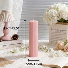 1 Nến thơm hình trụ không khói phong cách Bắc Âu sọc hồng - Được thiết kế để tạo bầu không khí thư thái, giảm căng thẳng và thúc đẩy sự thư giãn. Lý tưởng cho trang trí đám cưới, trang trí nhà cửa, không gian sống, quà tặng bạn bè, bữa tối lãng mạn dưới ánh nến, tiệc tùng ngày lễ, điểm nhấn sáng tạo và quà tặng Ngày của Mẹ. - Nến - Xem 14