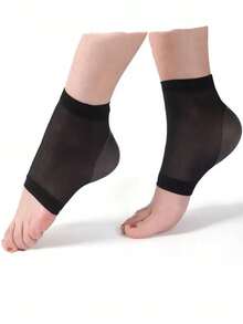 1 Pair Silicone Gel Heel Protectors, Elastic Foot Care Sleeves, Unisex Anti-Slip High Heel Cushions - Multicolor - View 10