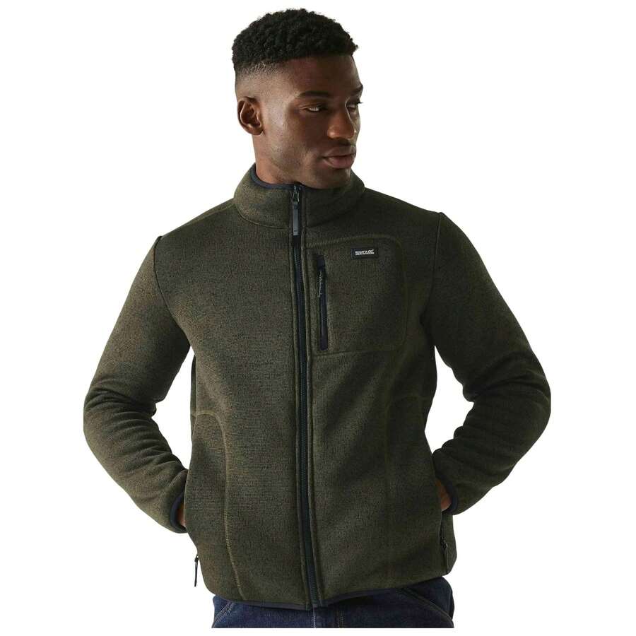 Regatta Men Outdoor Fleece - Green - View 1