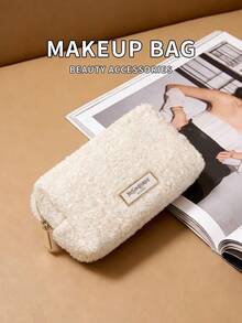 Yves Saint Laurent Women's Medium White Cosmetic Bag - Travel Organizer - White - View 2