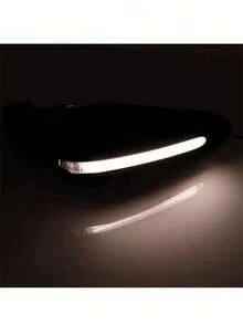 2 Pieces Motorcycle Handguards With LED Light, Universal Motorcycle Armrest Light, Motorcycle Handlebar Cover With LED Light - A - 查看 8