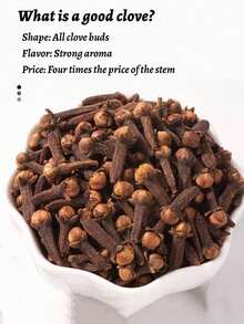 10/50/120克，丁香，天然香料，无化学添加剂，香薰，高品质，纯净无杂质，可与香薰炉配合使用，净化空气，去除异味，舒缓神经，助眠，缓解情绪。 - 品質丁香 - 查看 6