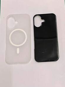 适用于 17/17 Pro Max，果冻磁吸磨砂二合一手机壳，亲肤保护套，兼容 Apple 16 - 黑色 - 查看 8