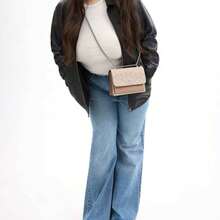 Coach Klare Printed Women's Single Shoulder Crossbody Bag CW206SVPWH - 沙黃色配灰褐色CW206SVPWH - 查看 3