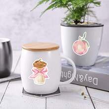 50PCS Pink Stickers High-Quality And Beautiful Stickers For Scrapbook, Journaling, Laptop, Bumper, Skateboard, Water Bottles, Computer, Phone, Hard Hat, Car Stickers And Decals - Random Style - View 9