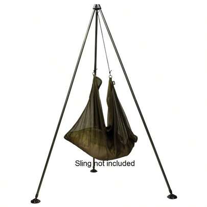 NGT Weighing Tripod | Steel Construction With Mud Feet & Carry Case | Durable & Stable Weighing System For Fishing