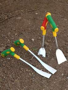 1pc Gardening Trowel, Quick Digging Tool For Planting Vegetables, Small Metal Shovel For Digging, Planting, Weeding - 1pc Random Color - View 5
