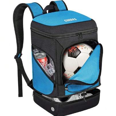 Soccer Backpack,Soccer Bag With Ball Holder,Sport Equipment Bags Water Resistant Includes Separate Cleat Fit Basketball Volleyball Football,41466658