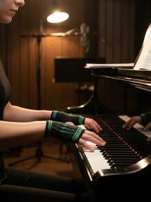 Casaisla Home Collection Protectores de Compresión para Palmas Y Muñecas, Soportes Transpirables y Anatómicos para Manos, Protección y Confort en Cada Movimiento - B - Ver 4