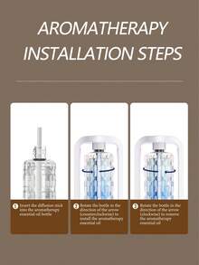 A White Minimalist Automatic Essential Oil Diffuser With Romantic Multi-Color Ambient Lighting And 5 Adjustable Working Modes. This USB Rechargeable Aromatherapy Diffuser Can Serve As An Electric Air Freshener For Hotel, Home, Bedroom, Living Room, Office, Pet Room, And Bathroom Odor Elimination. - White - View 13