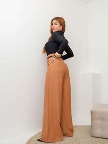 Marrant Pantalona Dress Pants - 駝色 - 查看 3