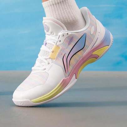 LI-NING Unisex Badminton Shoes "Sneak II", Comfortable Sports Shoes For Casual Outdoor Wear, Model AYTV013-1