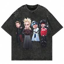5SOS T-Shirt Graphic Print Washed Cotton Tees Unisex - 1 - 查看 11